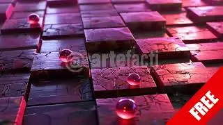 Free Futuristic Grid Animation | HD MP4 Stock Video Background