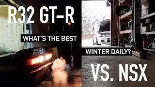Best Winter Driver: R32 Skyline GT-R v. NSX