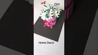 DIY Home Decor 😍 | #shorts #youtubeshorts #viral #tabledecor #diy #handmade #flowerpot.