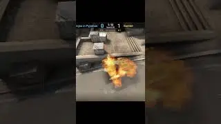Gambit nafany Dust2 A Ramp Molly From Short CSGO #Shorts