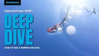 How to Fish a Popper for Bass | Shimano World Pop FLASH BOOST