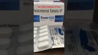 Top 3 best medicine of fever🤒 #fever #festival #foryou #doctor #medicine #arinac #paracetamol #flu