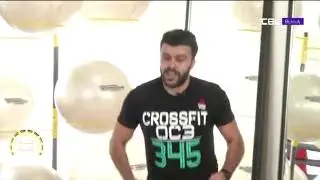 تمارين وحركات رياضية صباحية مع الكوتش منصف بوقاري من بلاطو صباح الشروق