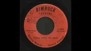 Leroy Ross - Please Come On Back - Country 45