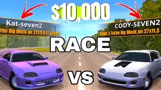 No Limit Drag Racing 2.0 || RACING MY GIRLFRIEND FOR $10,000... *FUNNY*