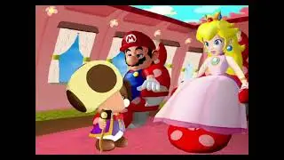 Defeating Bowser and 120 Shine Sprites on new save file in Super Mario Sunshine on 60Hz