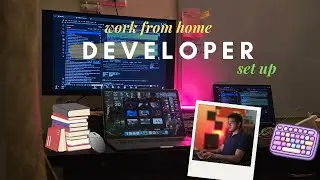 My Full Developer Desk Setup Tour 😎 #software #developer #setup