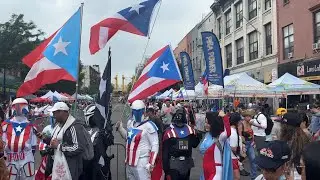 116th ST Puerto Rican Festival 2025, Early Afternoon In East Harlem NYC