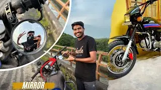 Mirror For My Old SPLENDOR Bike | Humari Call Leak Hogay 😅 @Vlogsofinesh