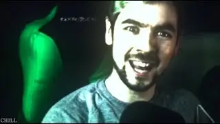blood in the cut- Darkiplier and Antisepticeye
