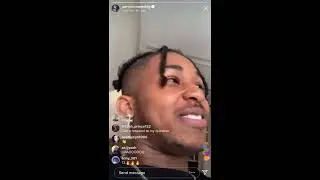 DDG on Instagram live watching Kennedy’s old YouTube videos ❤️😂