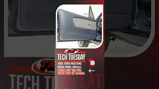 TMI&rsquo;s Tech Tuesday | 1965 Ford Mustang Door Panel Install #tmiproducts #custominteriors #mustang