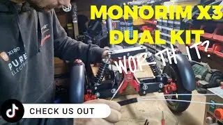 Unleash the Power of Monorim's New X3 - The Ultimate 3-Wheel Scooter Upgrade!