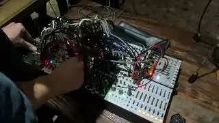 KX Modular synth live @Jazzhead 2023.09.01