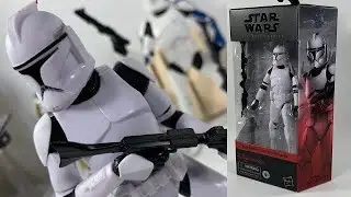 Обзор фигурки клона-солдата Star Wars Black Series Phase 1