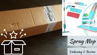 Spray Mop Unboxing & Review l Affordable Spray Mop from Amazon |Magic Mop for floor cleaning l Mop