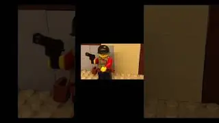 Lego m1911 reload #lego #stopmotion #shorts