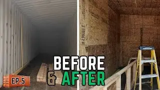 How I Finished the Inside of My Shipping Container Kiln