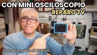 ✅Pr&aacute;ctico FNIRSI DSO 510 Mini 2x1 - Osciloscopio y Generador de Funciones -- #fnirsi