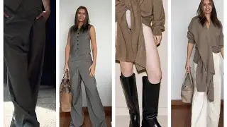 Элегантные образы 35-50+  ZARA SALE шерсть кашемир