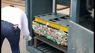 Vertical Metal Baler | VANEST - Recycling of Scrap Made Easy! #baler #machine #machinery #business