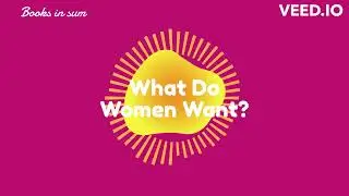 What Do Women Want by Daniel Bergner - Exploring Female Desire and Sexuality