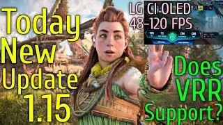 Horizon Forbidden West Update 1.15 Patch PS5 | Horizon Forbidden West Update 1.15 VRR Test | HFW VRR