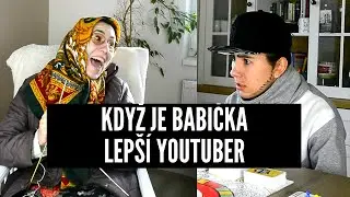 Když je babička lepší youtuber | SKEČ