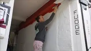 High street alley mural painting