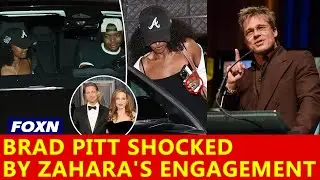 Brad Pitt Shocked by Zahara's Engagement Rumors