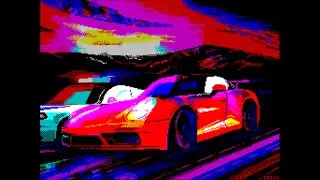 Pixel Art Chase by Trixs 2021 - ZX Spectrum - OCP Art studio