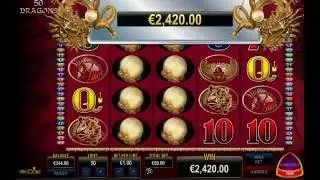 50 Dragon Slot -Bonus Game -Total bet 50&euro; - Mega Win - Online Casino