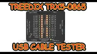 Treedix TRX5 0865 USB cable tester 2