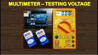 Multimeter - Testing DC Voltage | Electrogramming | Electrogramming