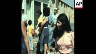 SYND 28 8 74 HMS AJAX LEAVES FAMAGUSTA WITH REFUGEES