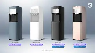 Philips Water Dispenser with UVC Disinfection and Microplastic filter