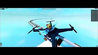Create a cart ride I Kristopher drop the Drone Cart off the high place (roblox)