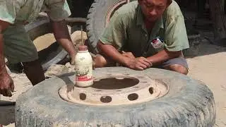 Restore Truck Tire - How To Repair Tire