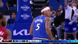 Paolo Banchero drills his first attempt after a 10-game absence 👌