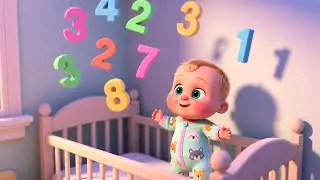 Bedtime 123 Baby Dream 🌙💤 | Numbers Song for Kids | Counting for Toddlers