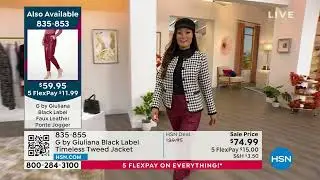 G by Giuliana Black Label Timeless Tweed Jacket