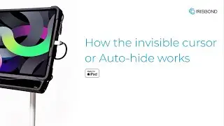 IRISBOND | Hiru | iPad Help | How the Invisible cursor or Auto-hide works