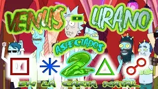 VENUS - URANO ASPECTADOS EN LA CARTA NATAL 2 | *** ZOMBIE OMG! ***