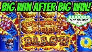 EUREKA REEL BLAST 🧨 LOCK IT LINK SLOT WINS 💰 BIG WIN AFTER BIG WIN ‼️ SLOT SHIMMERS ‼️