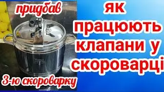 як працюють три клапани у скороварці Home Perfect