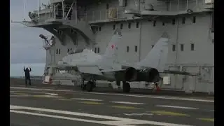 La potencia de los dos motores aeron&aacute;uticos turbofan Klimov RD-33MK del MiG-29K - Defensa.Com