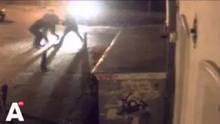 Twee mannen knock-out en overreden bij mishandeling