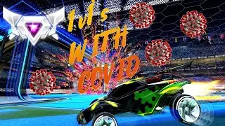 PLAYING 1v1's WITH COVID (FULL VIDEO) | ROCKET LEAGUE