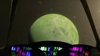 SPACE ENGINE | exploring a beautiful green alien planet on my spaceship