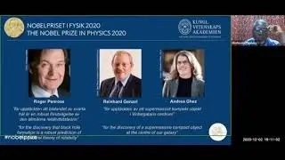 2020 Nobel Week Dialogue, Day 3 - Physics